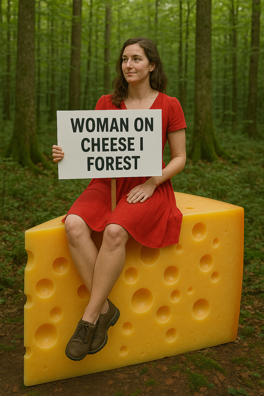 ok but she should be wearing a red dress