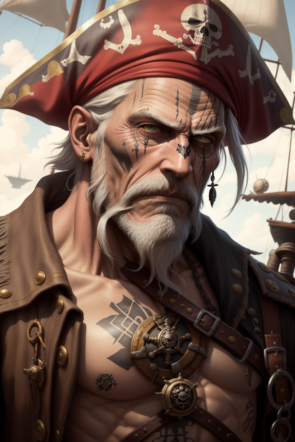 Rugged pirate