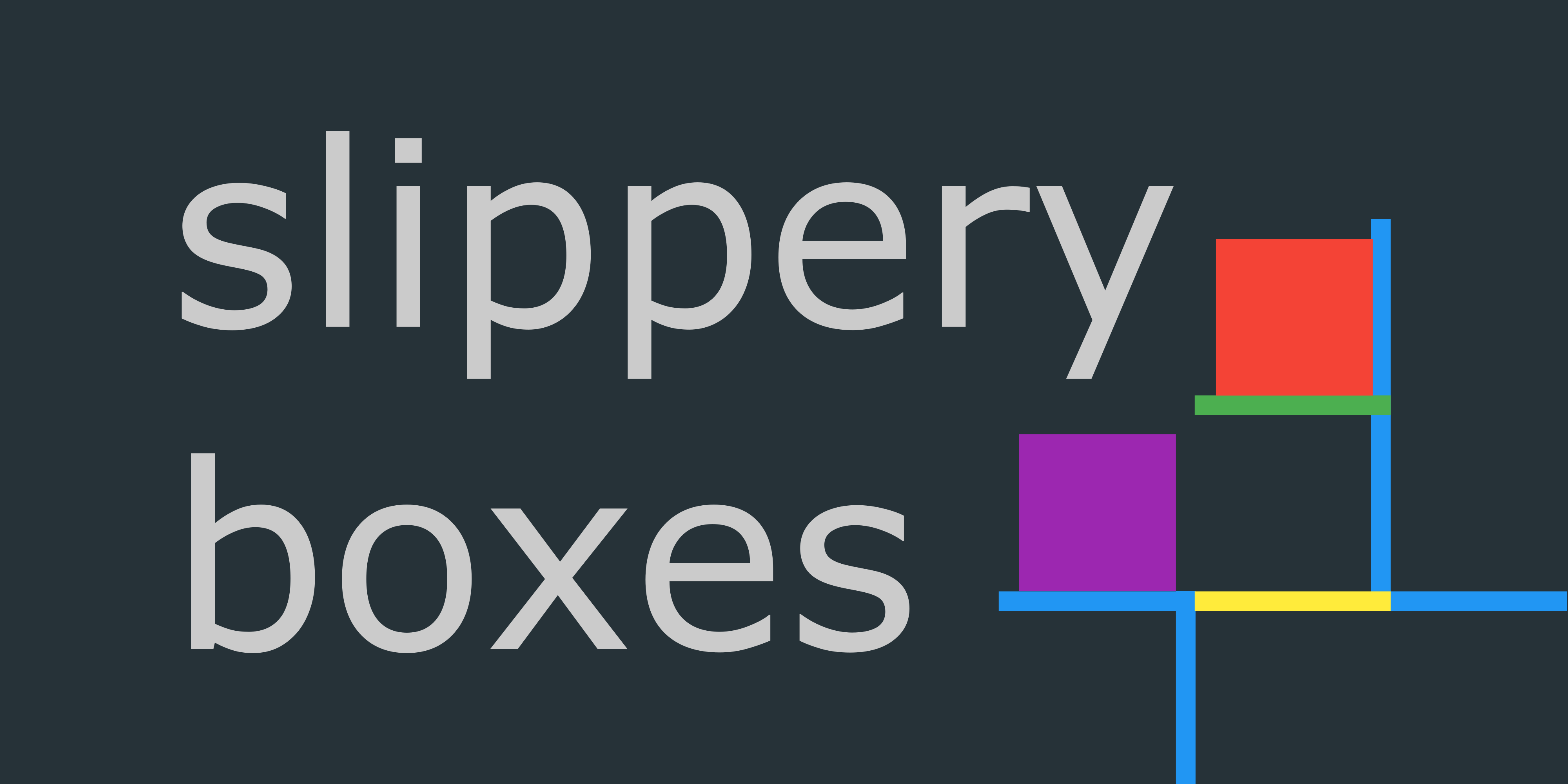 slippery boxes